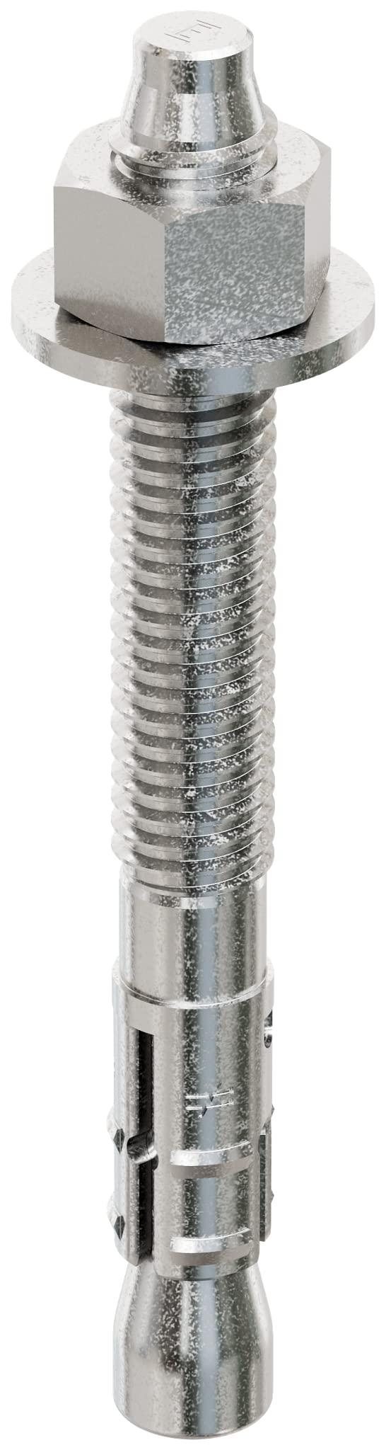 Simpson Strong-Tie Strong-Bolt 2 Wedge Anchor (STB2-373124SS) - 3/8 in. x 3-1/2 in. Type 304 Stainless Steel Wedge Anchor, Unassembled, Standard (ANSI) Size (Pack of 50)