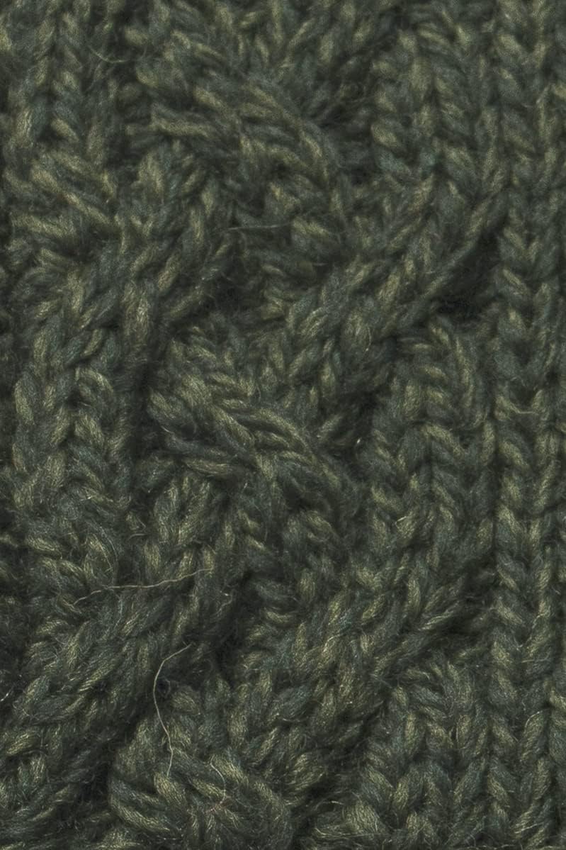 Aran Crafts Women's Irish Cable Knitted Wool Side Zip Cardigan (100% Merino Wool) - Image 7