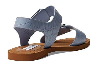 Amazon.com | Steve Madden Women's Santo Flat Sandal, LT Blue