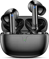 Fones de Ouvido Bluetooth 5.3 Fones de Ouvido Sem Fio 42 Horas de Reprodução Fones de Ouvido Esportivos com IPX5 à Prova d'Água Fones de Ouvido de Graves Profundos para iOS Android, Preto