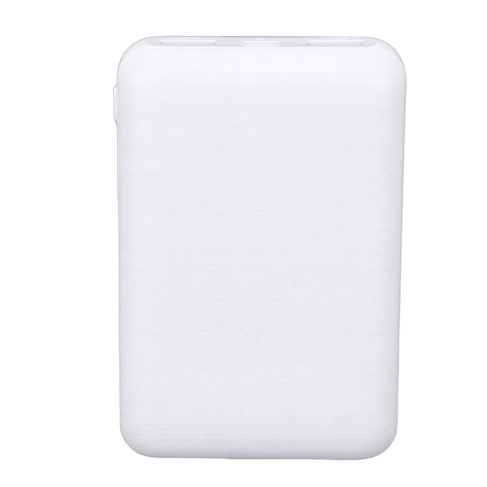 Annadue Batterie Externe 10 000 MAh pour Gilet Chauffant, Vêtements, Conception de sécurité, Indicateur de Puissance Intelligent pour Extérieur, Camping, Voyage,
