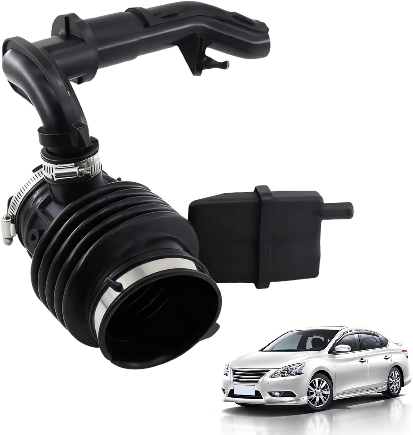 696-169 Engine Air Intake Hose for 2009 2010 2011 2012 2013 2014 2015 Nissan Maxima 3.5L V6, Air Cleaner Intake Hose Replaces 165764RA0A 165769N00C 165769N00D 165769N00E