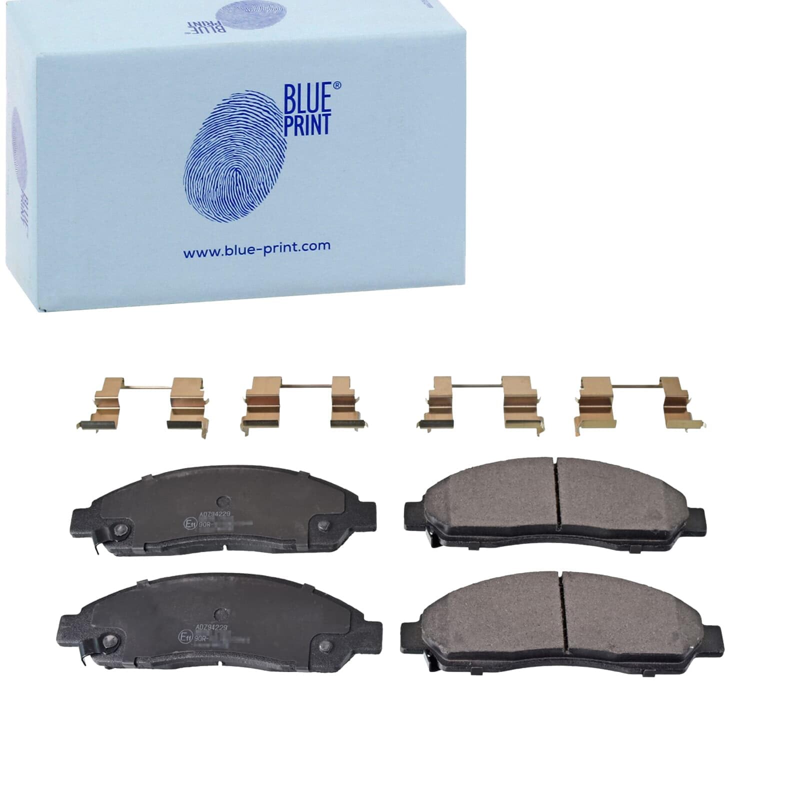 Blue Print Kit Pastiglie Freni Anteriore Con Segnalatore Acustico Usura ADZ94229-image