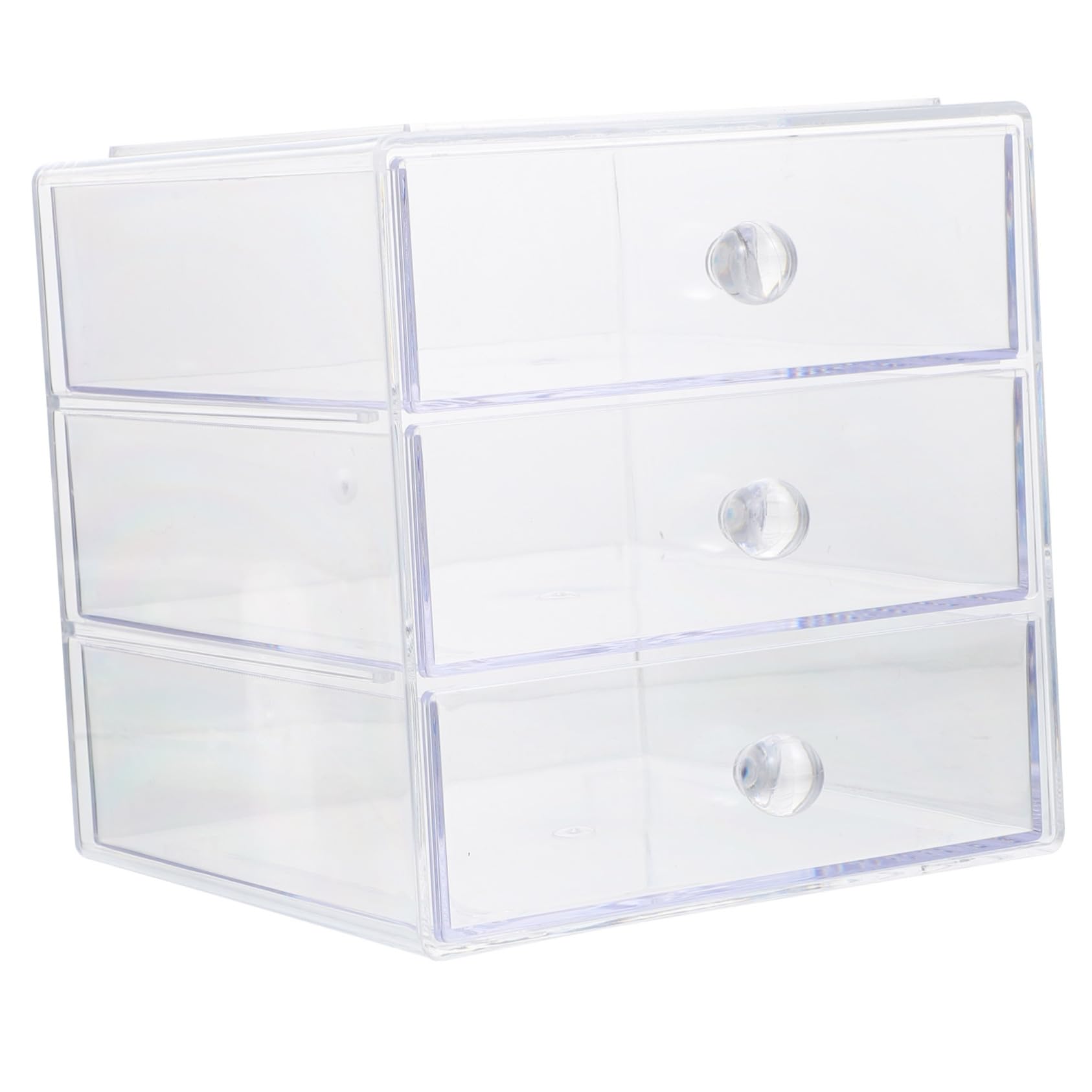 Caja de Almacenamiento de Cosméticos Cajón de Acrílico Transparente