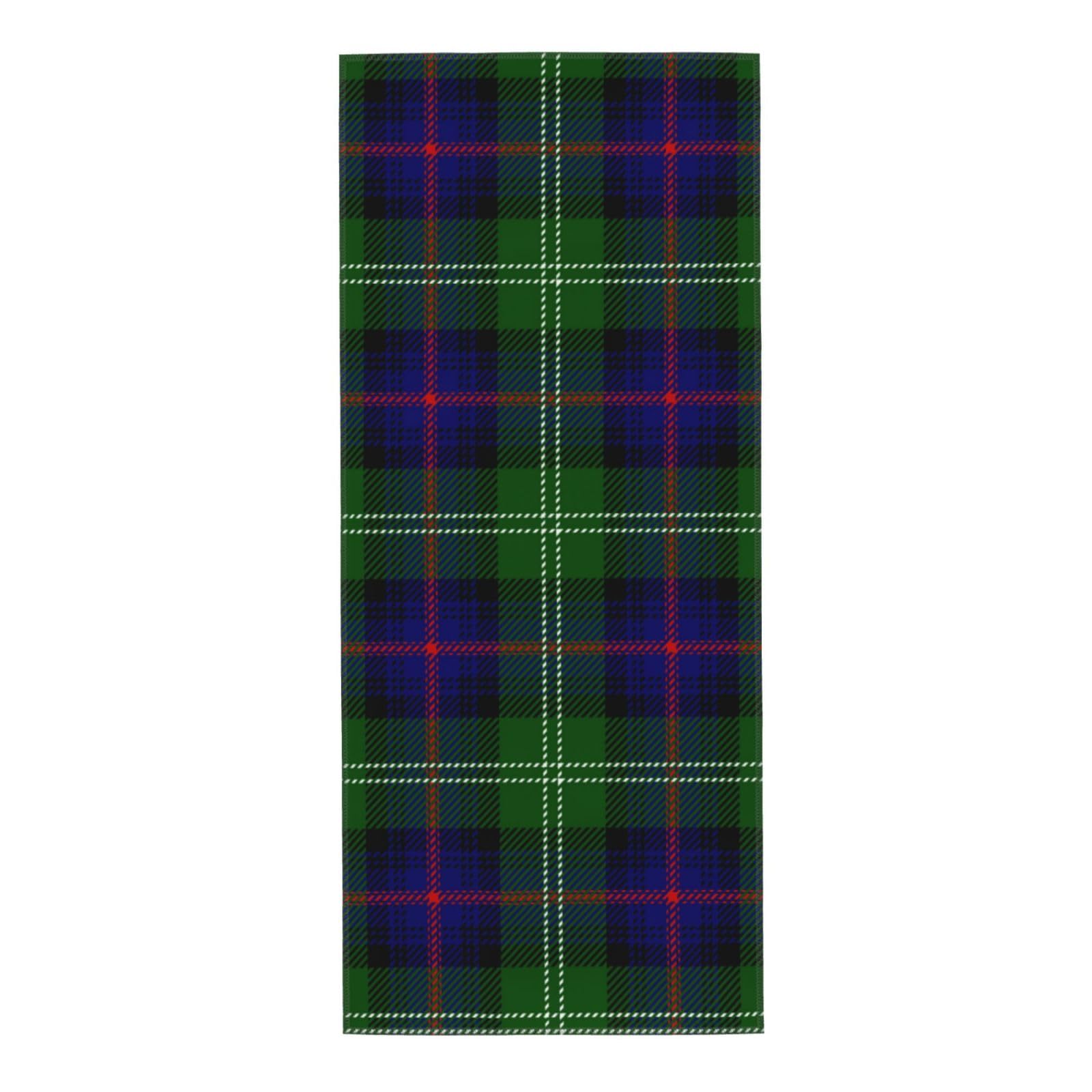 HUYGD Towel 30 x 70 cm,Hand Towel, Soft Bath hand towels for Kitchen Hotel Gym Laundry RoomClan Sutherland Scottish Tartan Plaid
