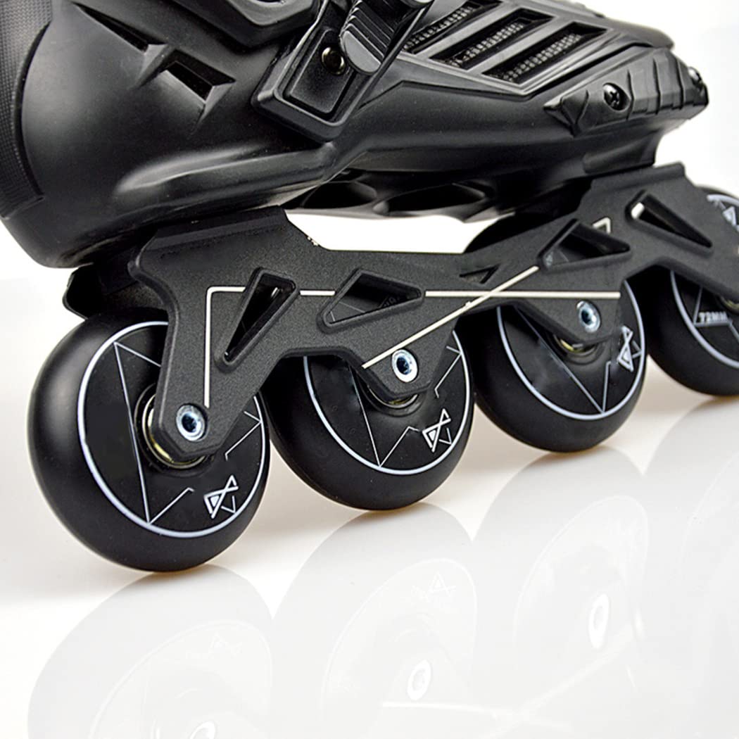 TGHY 8 Inline Skate Räder für Outdoor Eisschnelllaufschuhe Ersatzrad mit Kugellagern ABEC-9 88A 72 mm/76 mm/80 mm