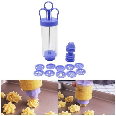 Amazon クッキープレス クッキーガン クッキー型 多機能工具 ケーキ お菓子 手作り Diy 製菓道具 19点セット セット2 クッキー型 オンライン通販