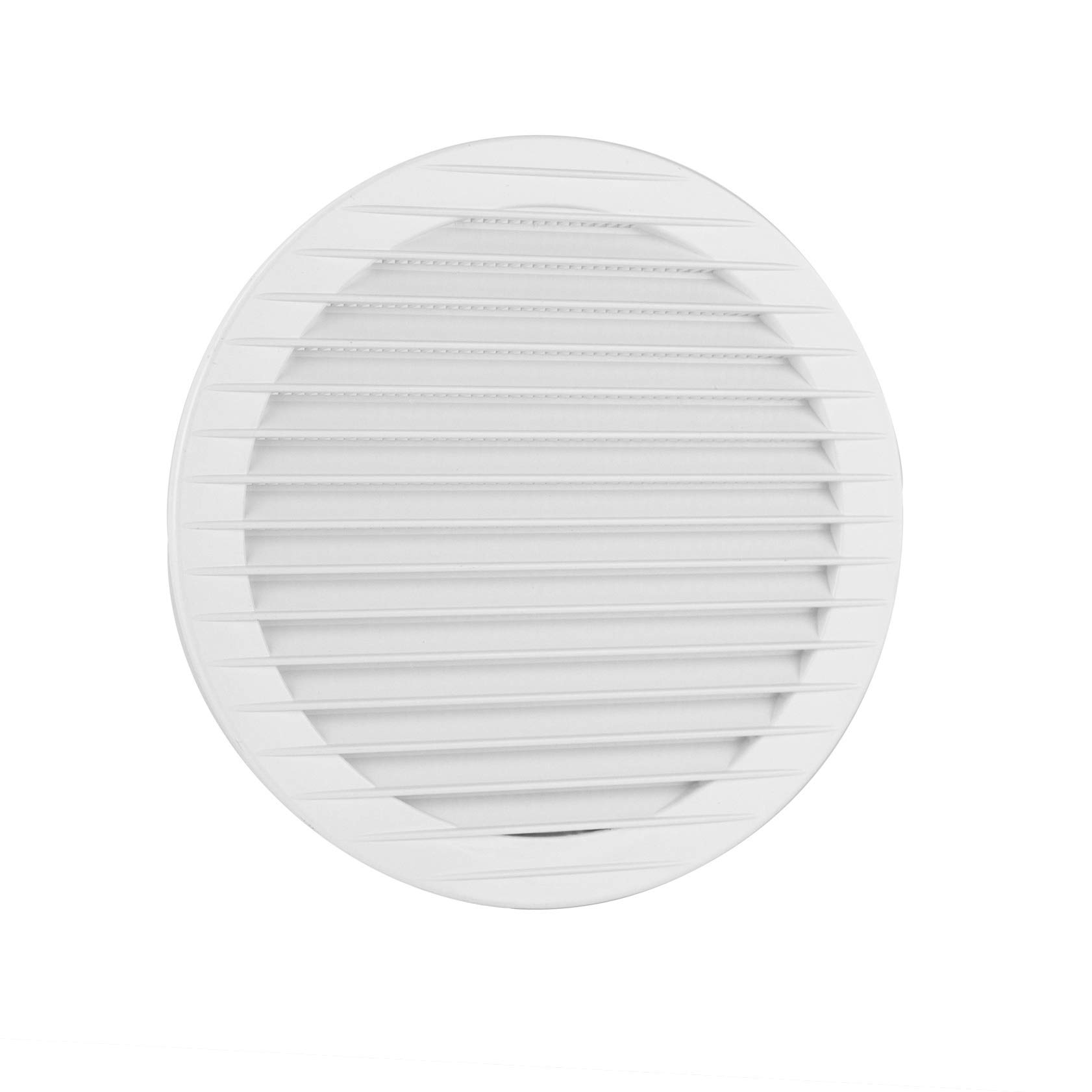 MKK Ventilation Grille Round Insect Protection Diameter 160 mm White