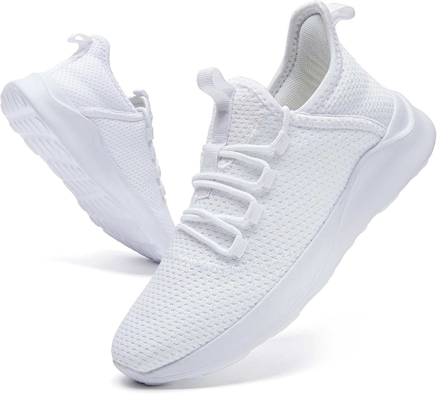 Mens Tennis Gym Shoes Lightweight Breathable Running Workout Shoes Non-Slip Fashion for Walking Work Travel