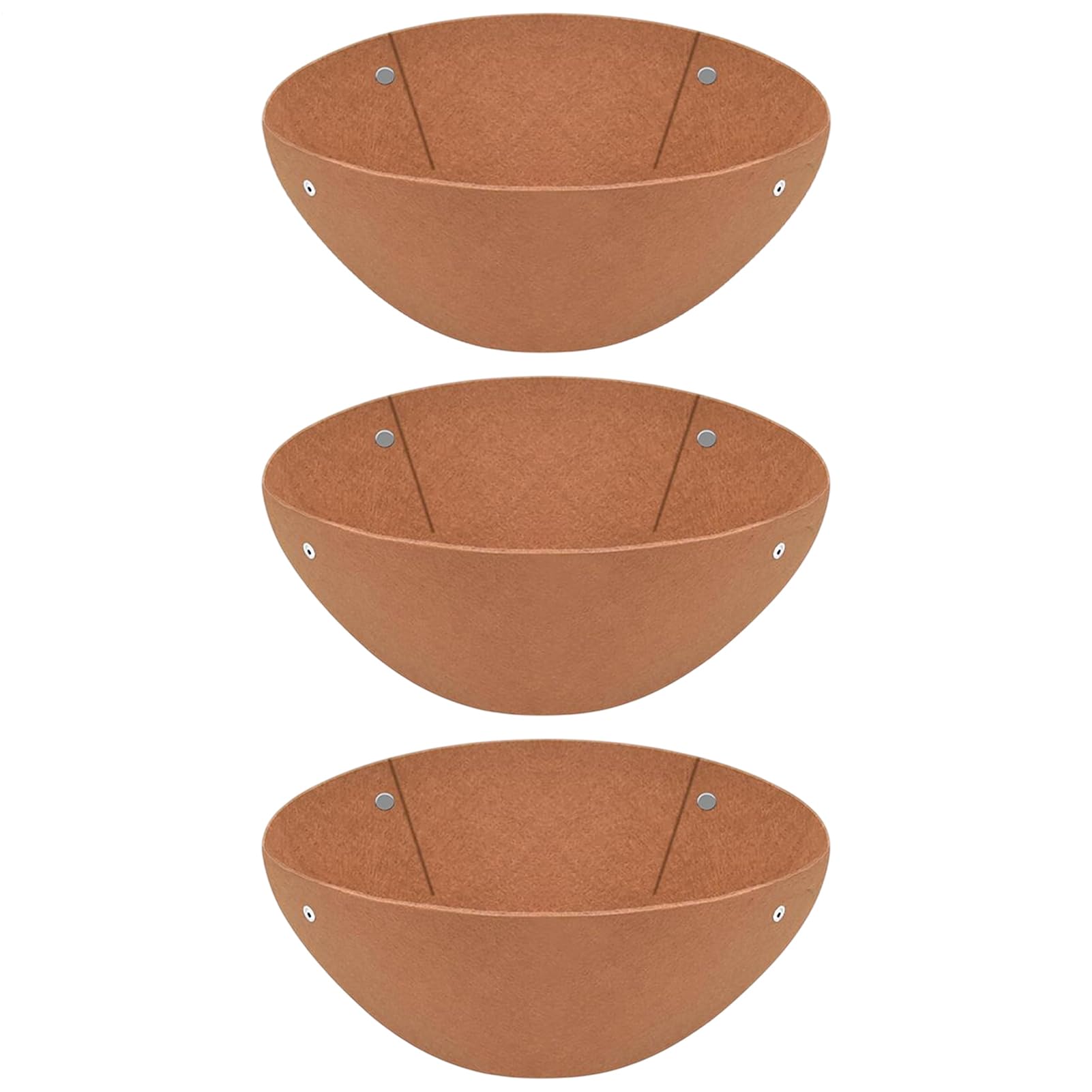 Dessus de paniers suspendus en tissu pour embellir votre balcon et cour extérieure