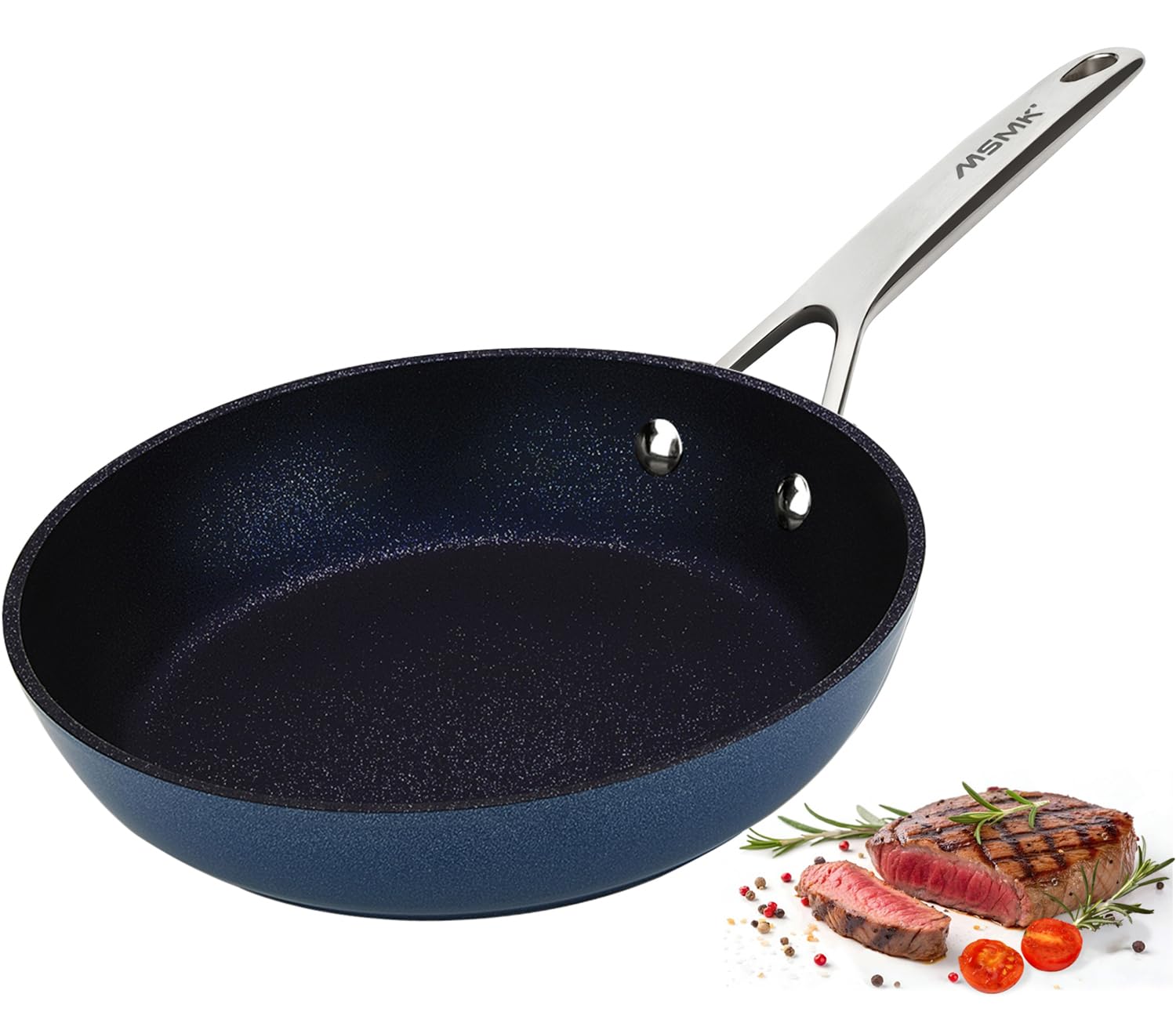 MSMK 20 cm Bratpfanne, Antihaft-Pfanne, Antihaftbeschichtung