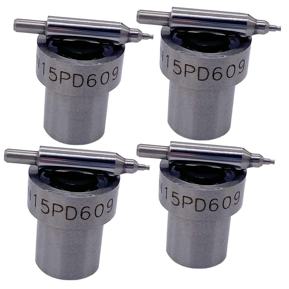 Amrxuts 4pcs DN15PD609 Diesel Injector Nozzle Fuel Injector for