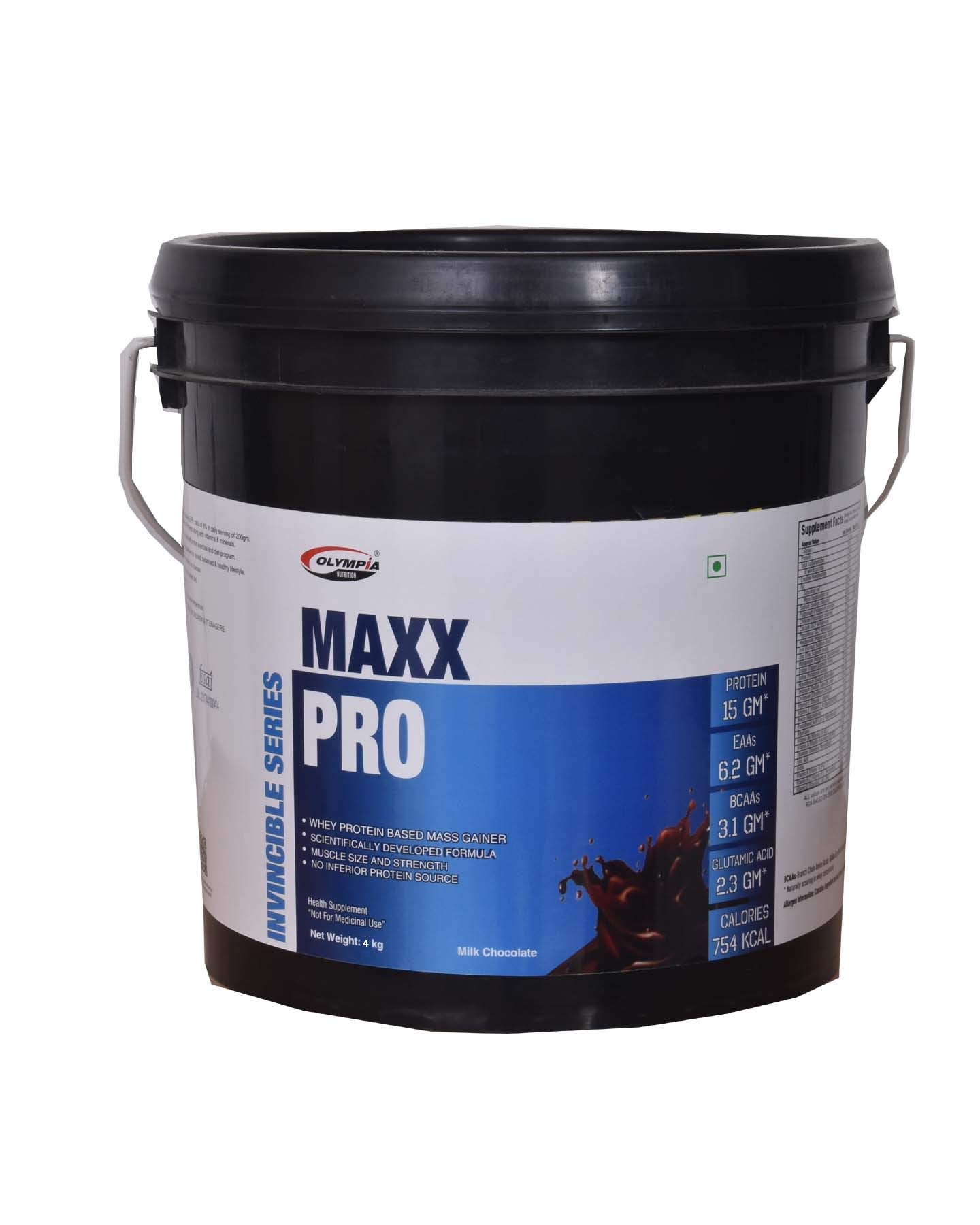 Olympia Maxx Pro Chocolate Flavour 4Kg For Unisex