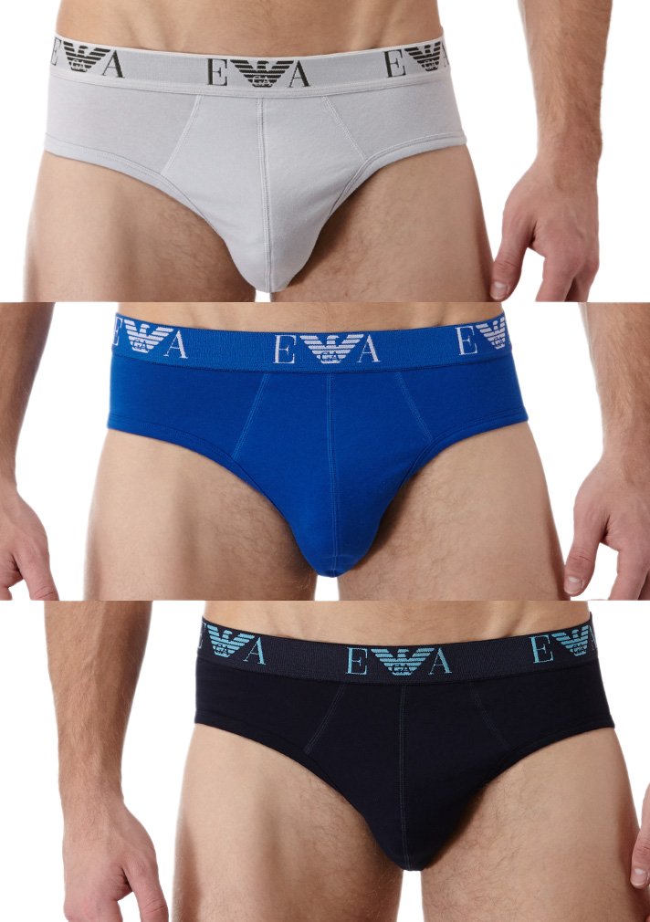 Emporio Armani Jersey Cotton 3-Pack Brief