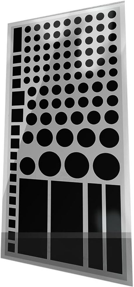 Black Out Edition - Light Blocking LED Covers/Light Dimming Sheets for Routers, Electronics and Appliances and More. Blocks 100% of Light, in Minimal Packaging.