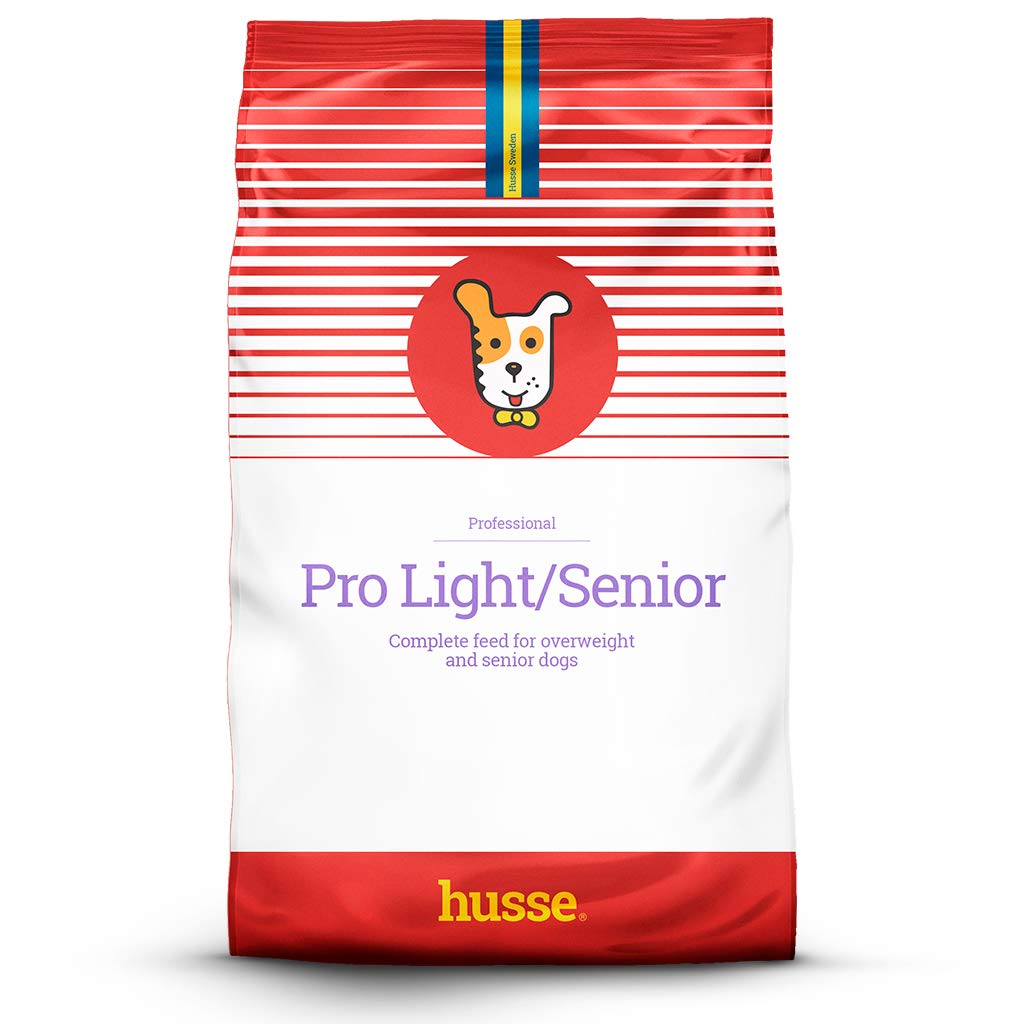 Husse - Pro Light/Senior| Pienso para Perros | Perros con Sobrepeso | Sabor Cerdo | Alta Callidad de Ingredientes