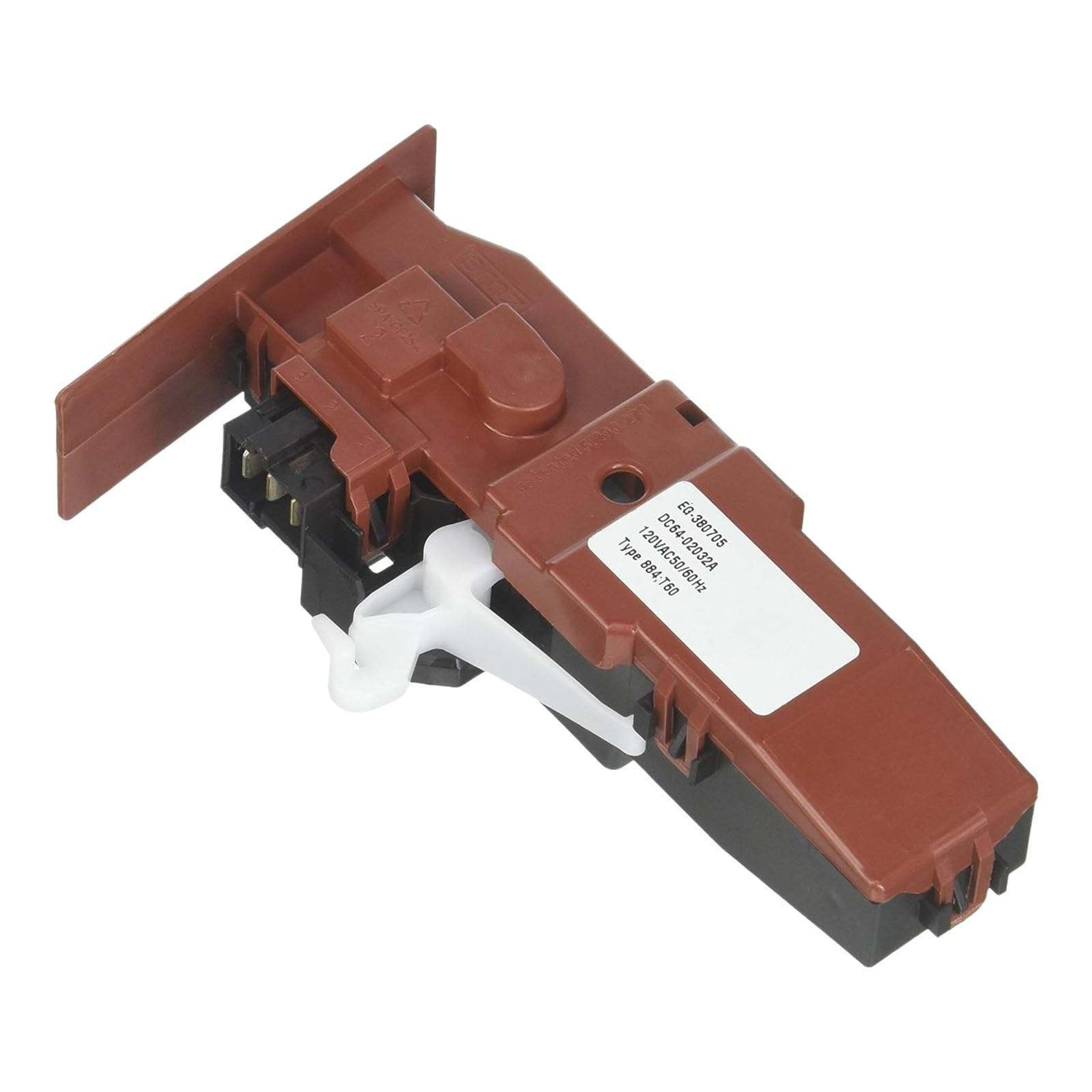 Mekalero Washing Machine Door Replacement Universally Fit Latches Mechanism for Various Top Load Dryer Models Washer Accessory
