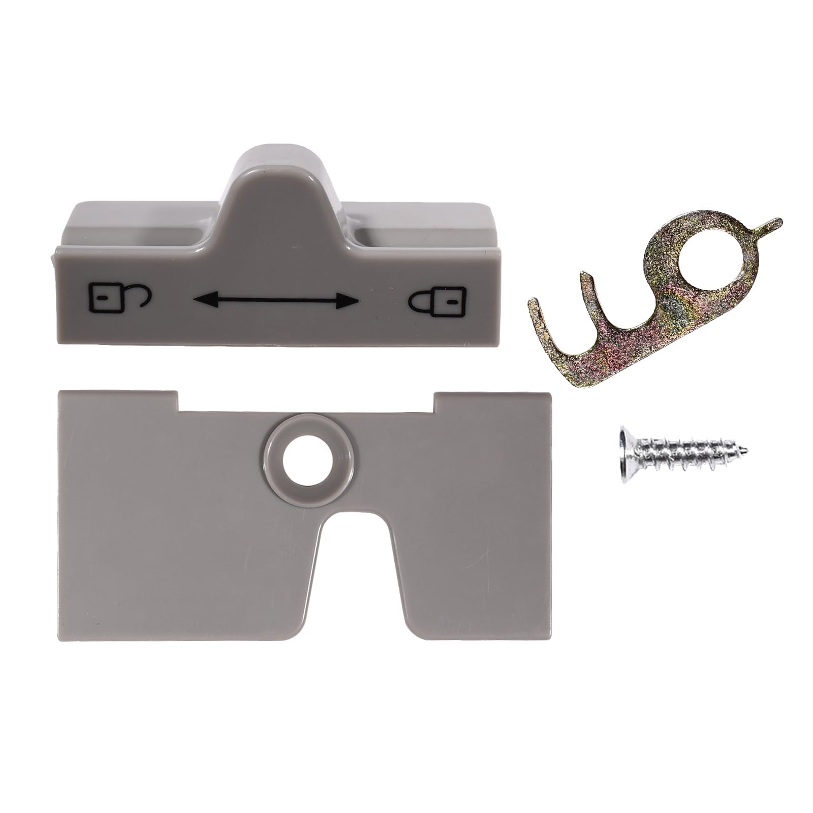 Fridge Door Travel Catch Refrigerator Door Travel Lock compatible with Dometic Caravan Motorhome RM7 Series 2412757300