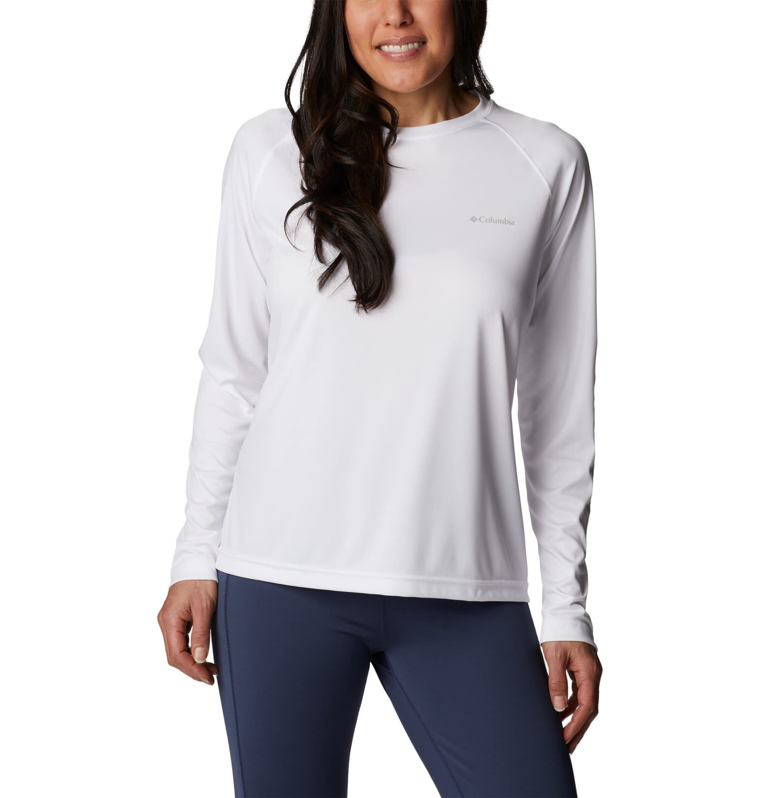 Columbia Camiseta de Manga Larga Fork Stream Camiseta Mujer