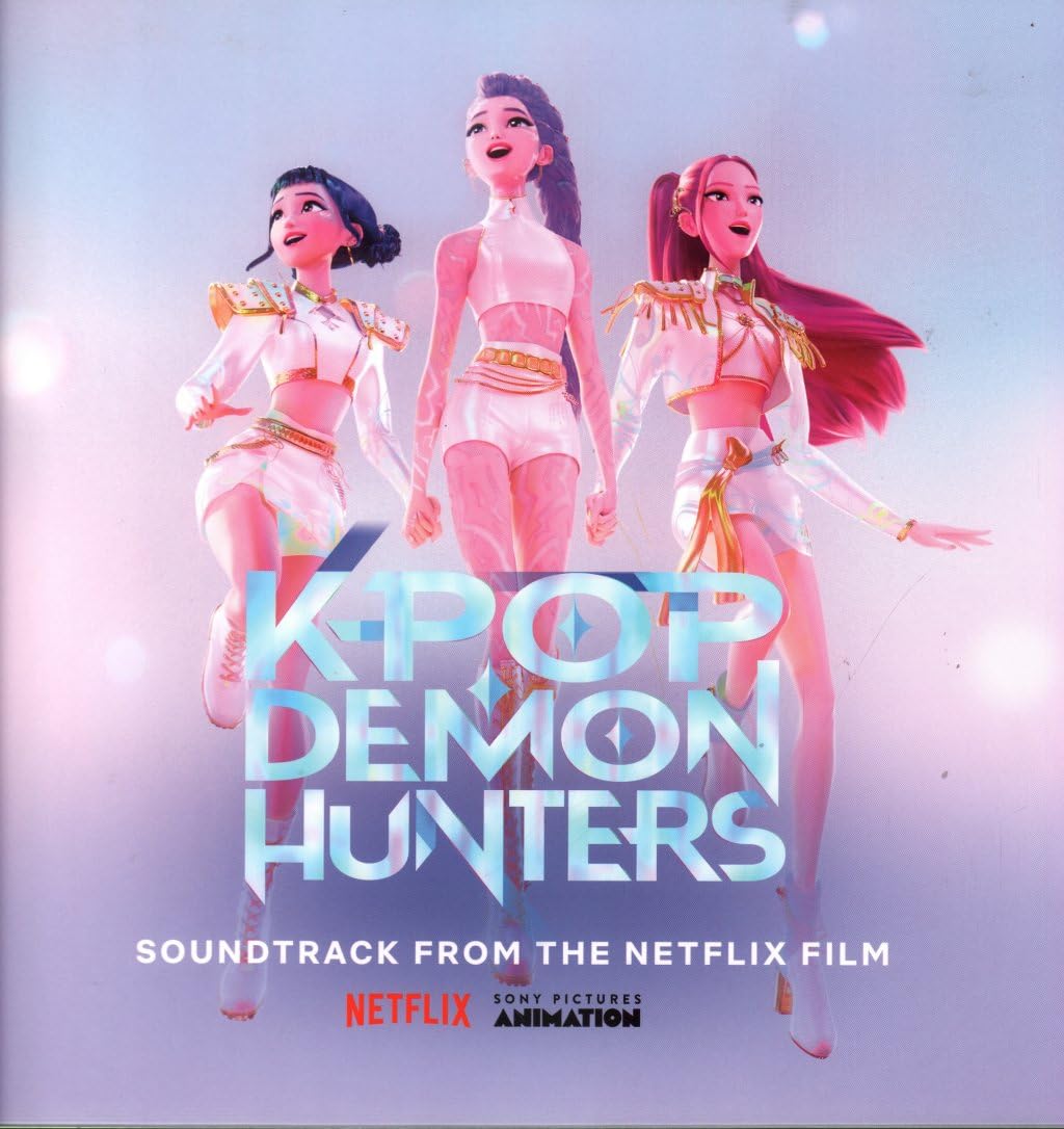KPop Demon Hunters Soundtrack Smokey Fuchsia Poster, 2 photo cards of 12