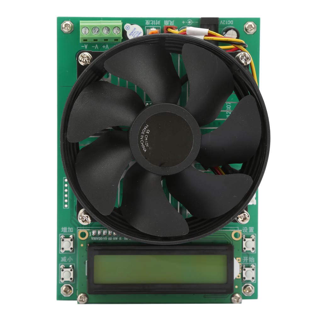 Comprobador de carga electrónico Tablero de carga de corriente constante de corriente constante con ventilador de CPU