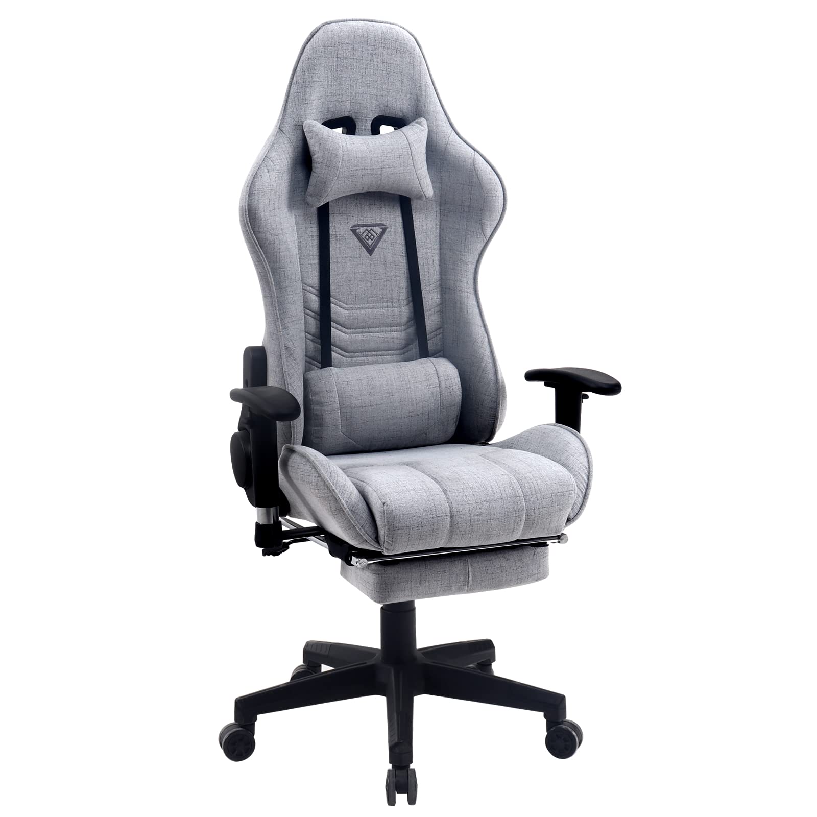 パソコンチェア/オフィスチェア/イス椅子　リクライニング ヘッドレスト付き パソコンチェア/オフィスチェア/イス椅子 リクライニング ヘッドレスト