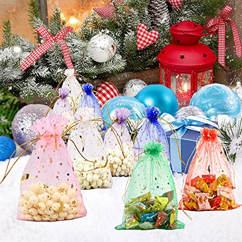 Image of Beingelegant - Small Size Potli Bag for Wedding, Puja Diwali Gift Printed Pouches, Gift Bags for Return Gifts Bags, Size : 13X18CM - Pack of 25
