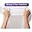 CCLINERS 2.6 Gallon Lavender Scented Trash Bags (200 Count) White 2 Gallon Trash Bags Small Bathroom Wastebasket Bags Can Liners for Home Office Bins, 200 Bags