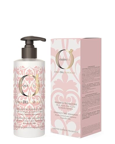 Miniatura 1 de Barex Italiana Olioseta Oro del Marocco Champú para el cuidado de daños (8.45 onzas líquidas)