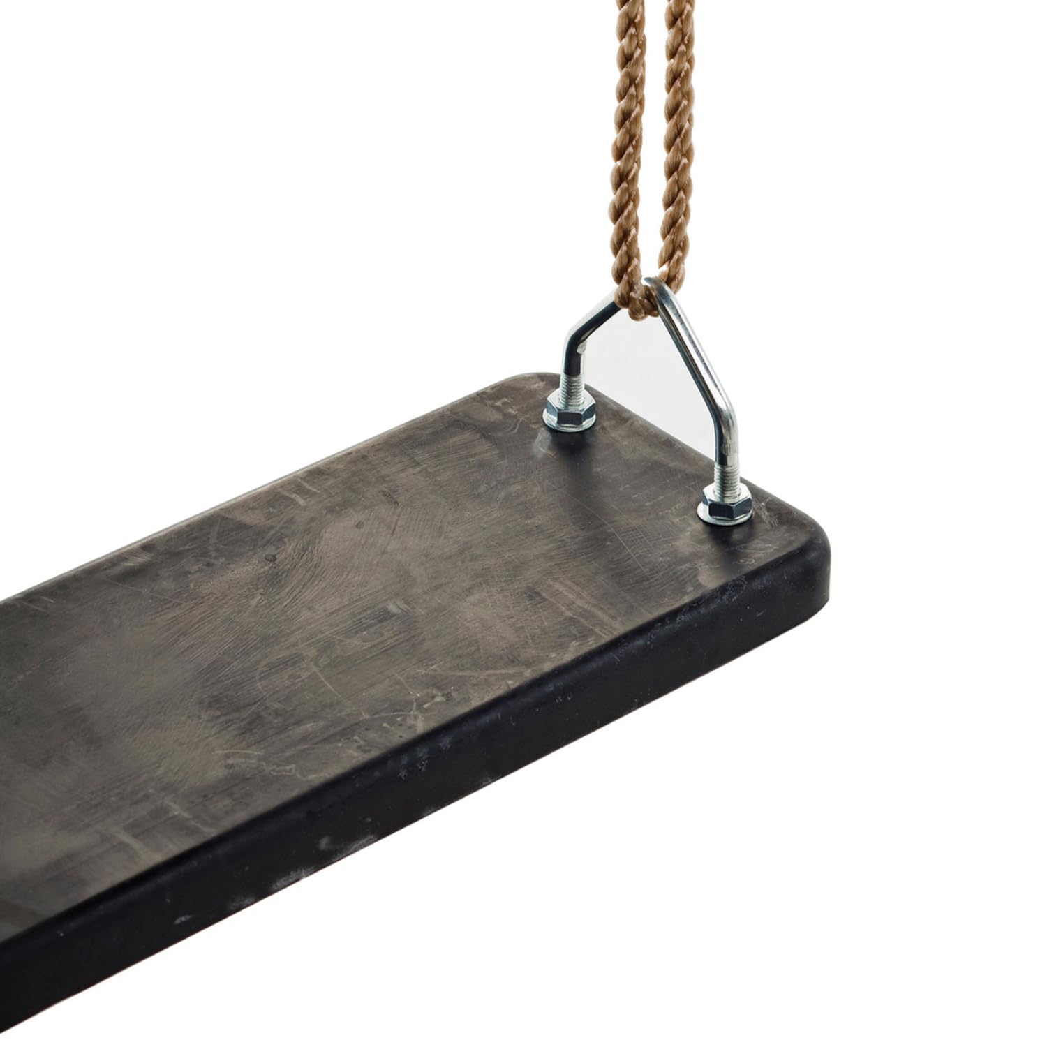 Sedia a dondolo 44,8 x 2,6 x 17,8 cm (larghezza x altezza x profondità) con corda regolabile, altalena per bambini da appendere per esterni e interni, per bambini dai 3 ai 15 anni, portata fino a 70