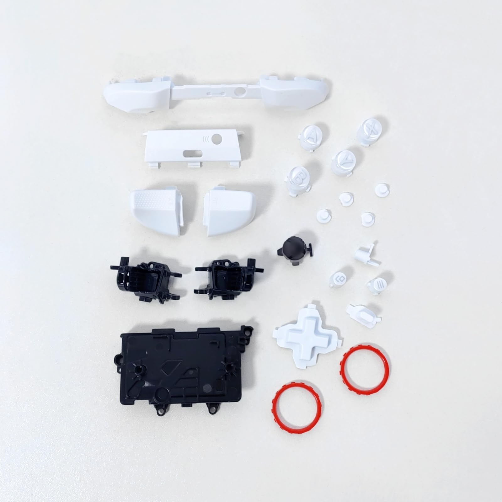 Carcasa Completa de Repuesto para Xbox Controller Elite Series 2 Edición Especial - Juego de Cáscara Incluye Carcasas Funda Marco Medio ABXY LT RT Botones LB RB Bumper Accesorios