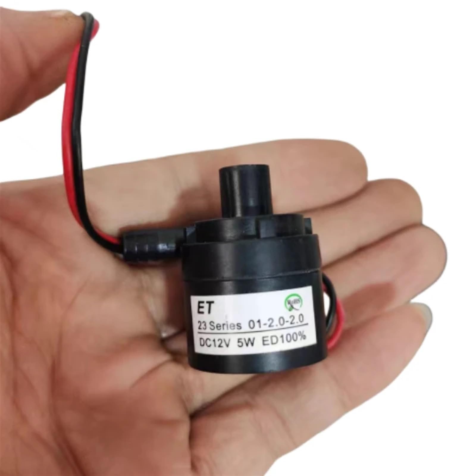 1 x bezszczotkowa pompa do akwarium 5 W, 1,4 l/min, prąd stały, 12 V, cichy mini pompa głębinowa, bezszczotkowa pompa wodna, silnik bezszczotkowy