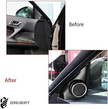 Amazon.co.jp: マークX 130系 専用設計 フロントドア ツイーターカバー