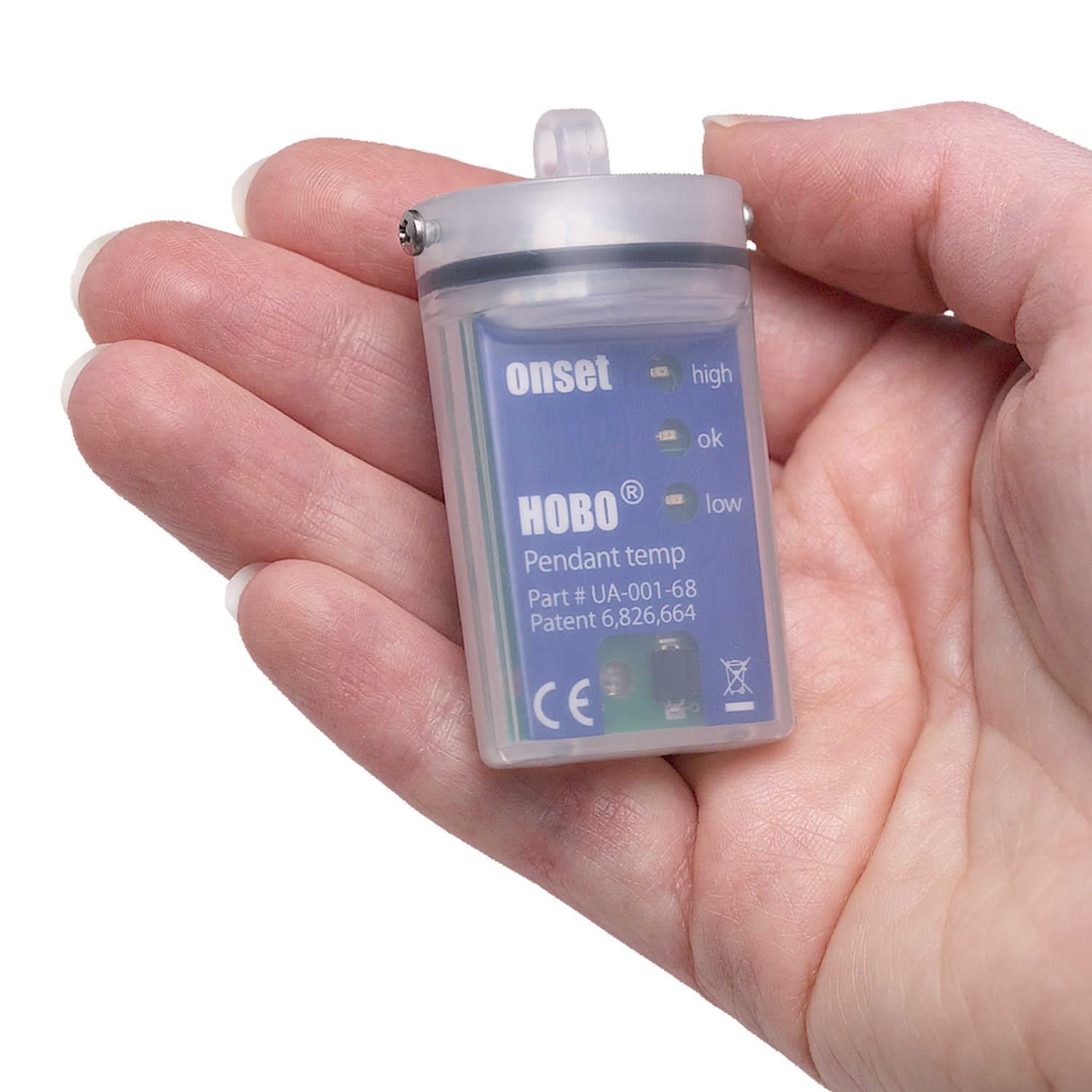 Onset HOBO UA00164 Waterproof Pendant 64K Temperature Data Logger