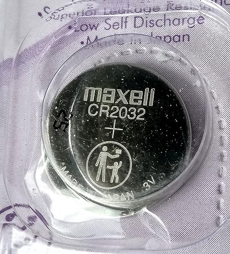 Image of Maxell CR2032H Batteries (Made in Japan) (6 Batteries Blister Pack)
