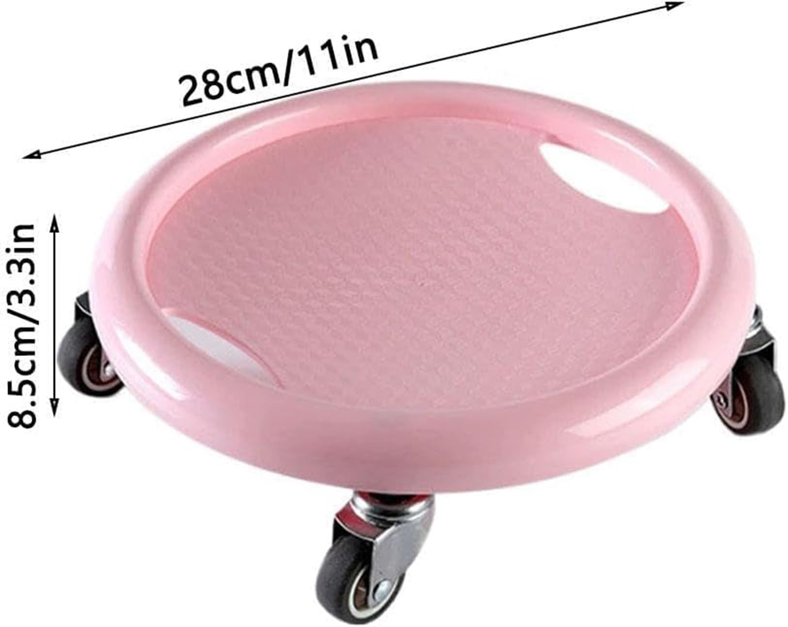 Abdominal Roller Wheel Disc with Knee Mat, 4-Wheel Ab Machine for Home