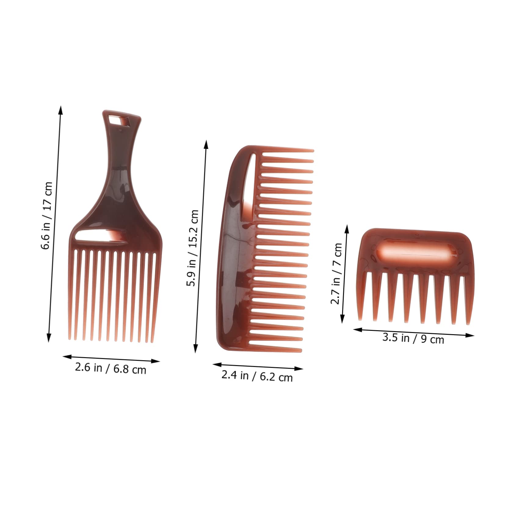 12 Pièces peigne de coiffure à dents larges peignes pour femmes peigne à dents larges pour cheveux mouillés hair charms hair toppers peignes de coupe de cheveux peigne à cheveux Healeved