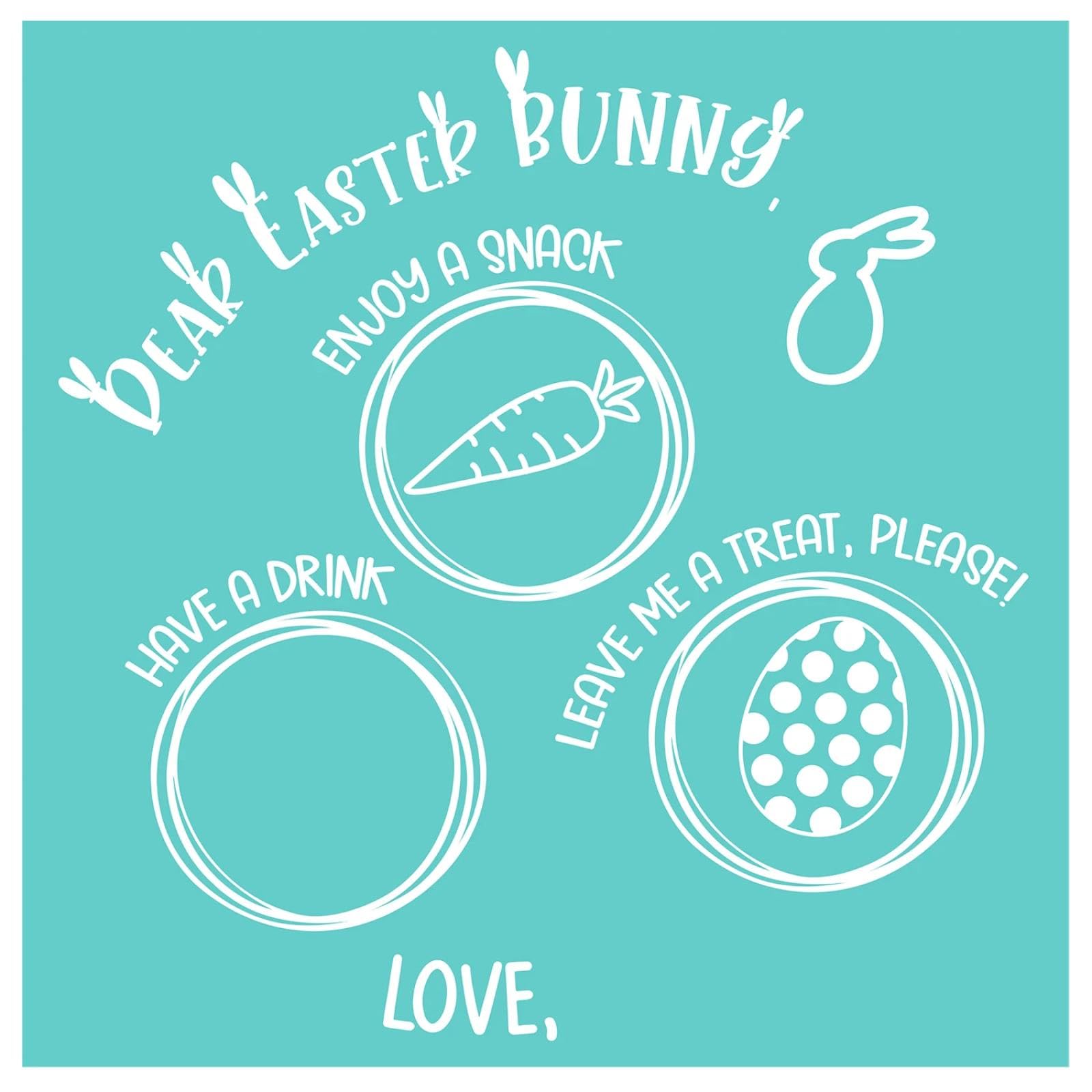 MANGOUSONG Screen Printing Kit,25.3x25.3cm Carrot Silk Screen Stencils Reusable Silkscreen Print Kit for Printing Handbag Decoration Template ?Seal Tool