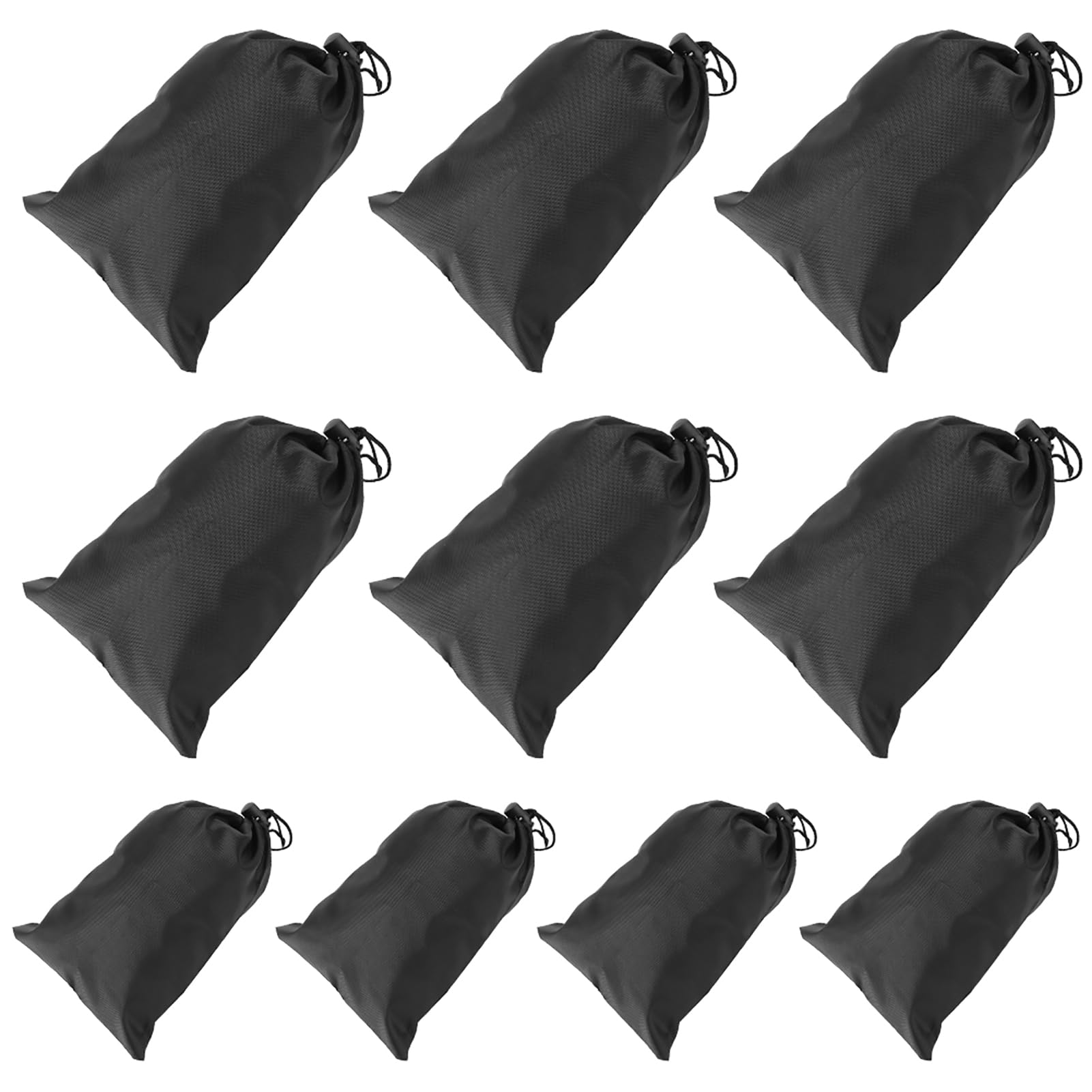 Drawstring Storage Bag, 10 Pcs 16 * 20cm Waterproof Skipping Rope Bag Polyester Oxford Cloth Drawstring Pouch for Small Things Storage sports bag