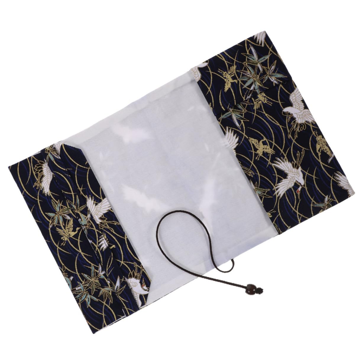 Lurrose 5 Pièces couverture de livre de protège livre housse livre couverture de livre décorative pochette de protection de livre scrapbooking décor rétro livre protecteur en tissu