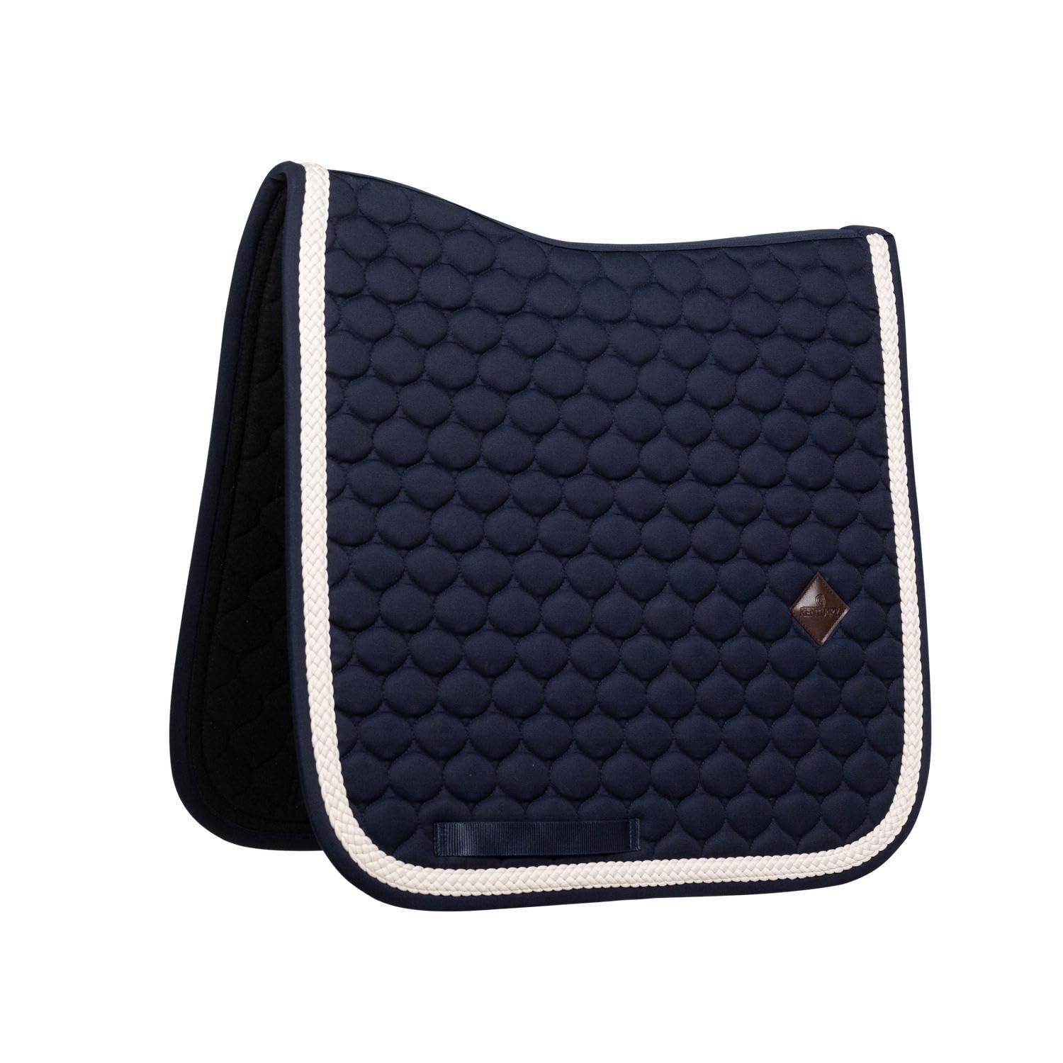 Kentucky Horsewear – mantilla – con cordón trenzado – mantilla – doma – azul marino