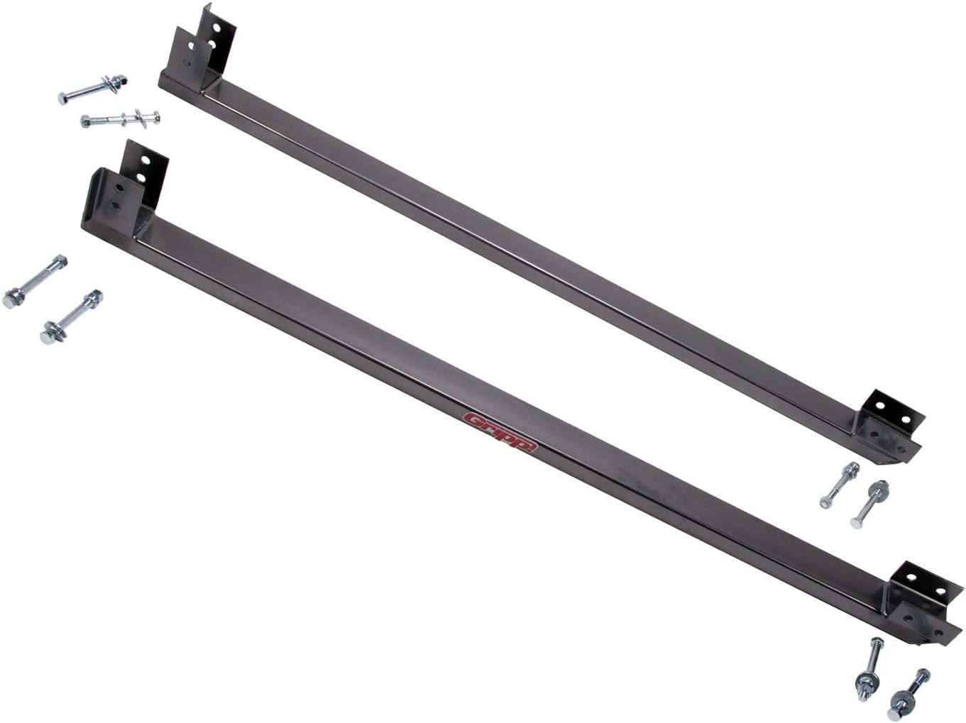 BBK 2506 Subframe Connector Kit for Ford Mustang - Standard Full Length - Bolt In Or Weld In - Powdercoat Finish