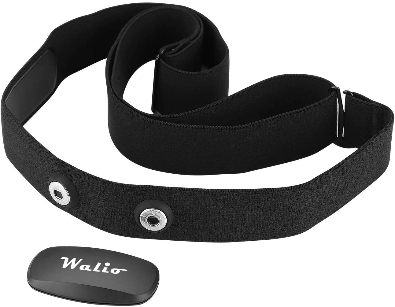 WALIO PULSE – Banda torácica con sensore di frequenza cardiaca Monitor collegamento wireless Ant +/2.4G e Bluetooth 4.0. Ciclismo, Running, Fitness, aeróbica, Resistenza IPX7 …