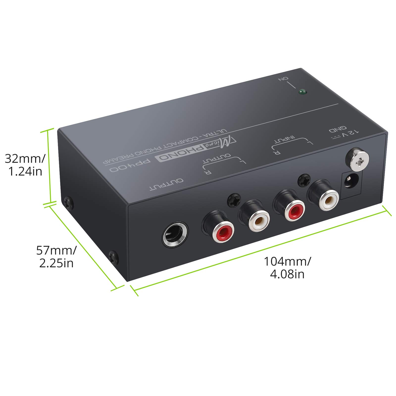 LiNKFOR Phono Preamplifier PP400 Phono Preamp Preamplifier with