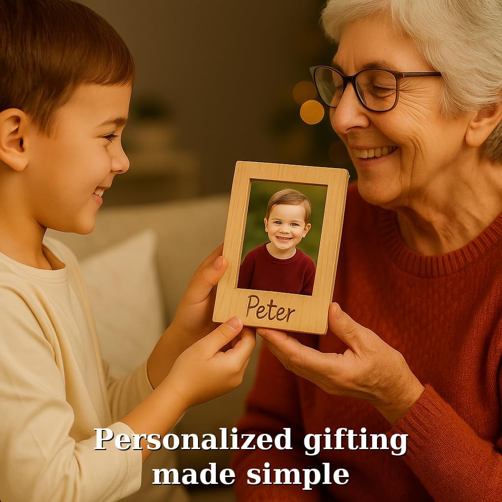 DIY Woodburning Gift-Maker Kit — Screen-Free Holiday Break Activity (Ages 12+) — Personalize Cutting Board, Coasters, Keychains & Frame — Tool, Tips, Instructions, Wood Blanks Included