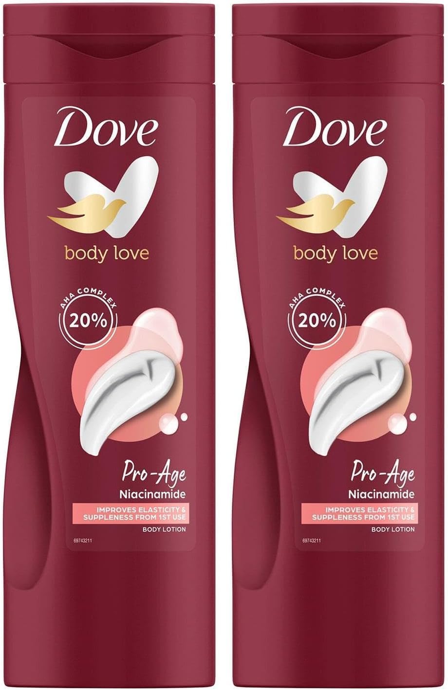 Nourishing Body Care Pro Age Body Lotion 400 ml (Pack of 2)