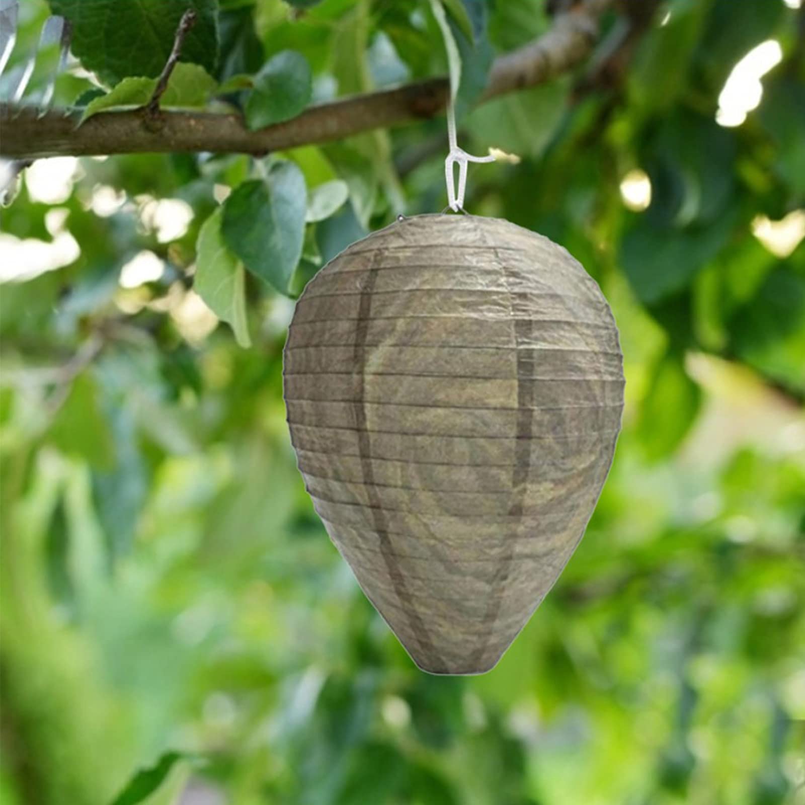 Leurres De Nid De Guêpes En Papier, Fausses Guêpes Et Frelons à Suspendre, Répulsif Pour Guêpes, Frelons, Vestes Jaunes D'extérieur (vert Clair
