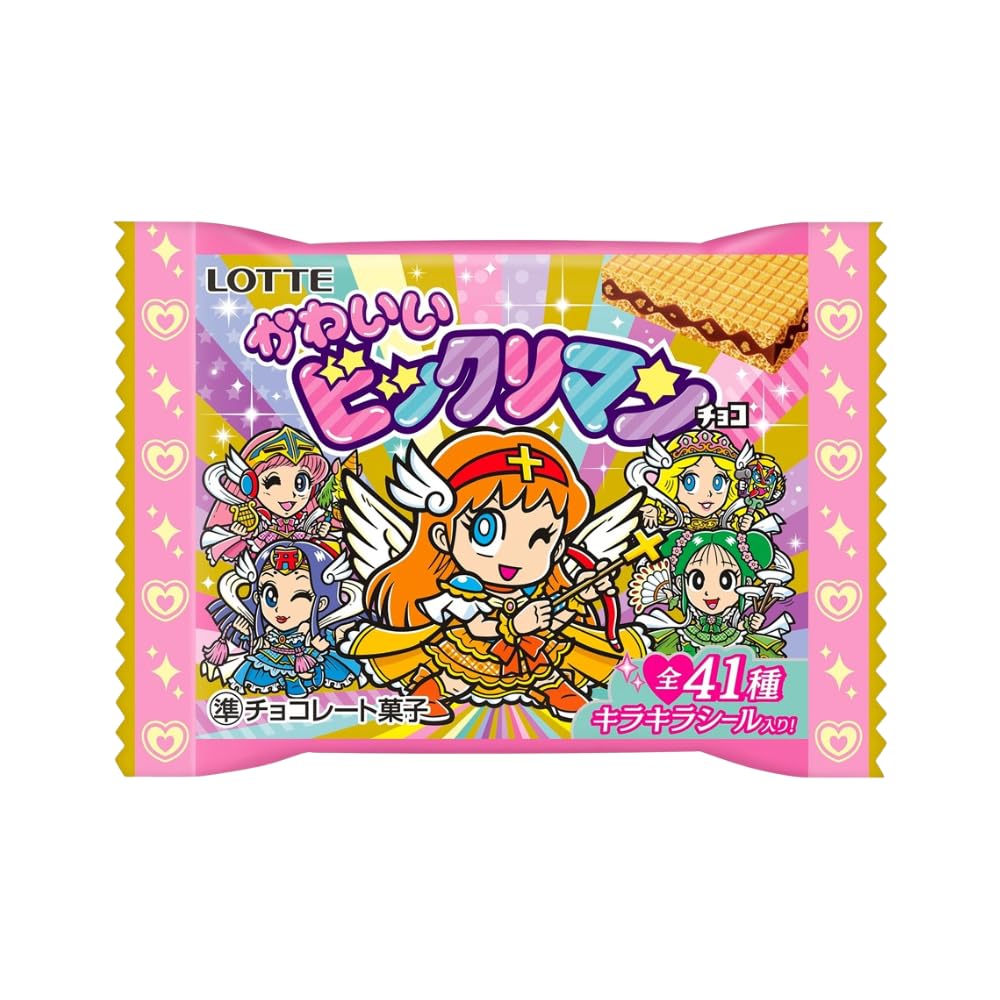 ロッテ かわいいビックリマンチョコ 30個入 Amazon.co.jp: ロッテ かわいいビックリマンチョコ 1枚入×30個 : 食品