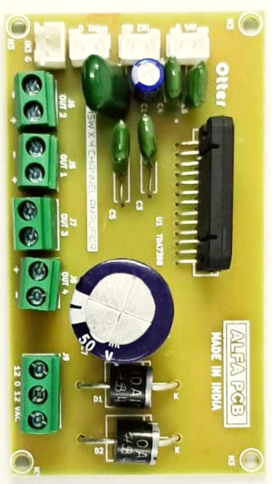 TDA7388 45W X 4 Channel Audio Power Amplifier Board - Assembled board-picture-10