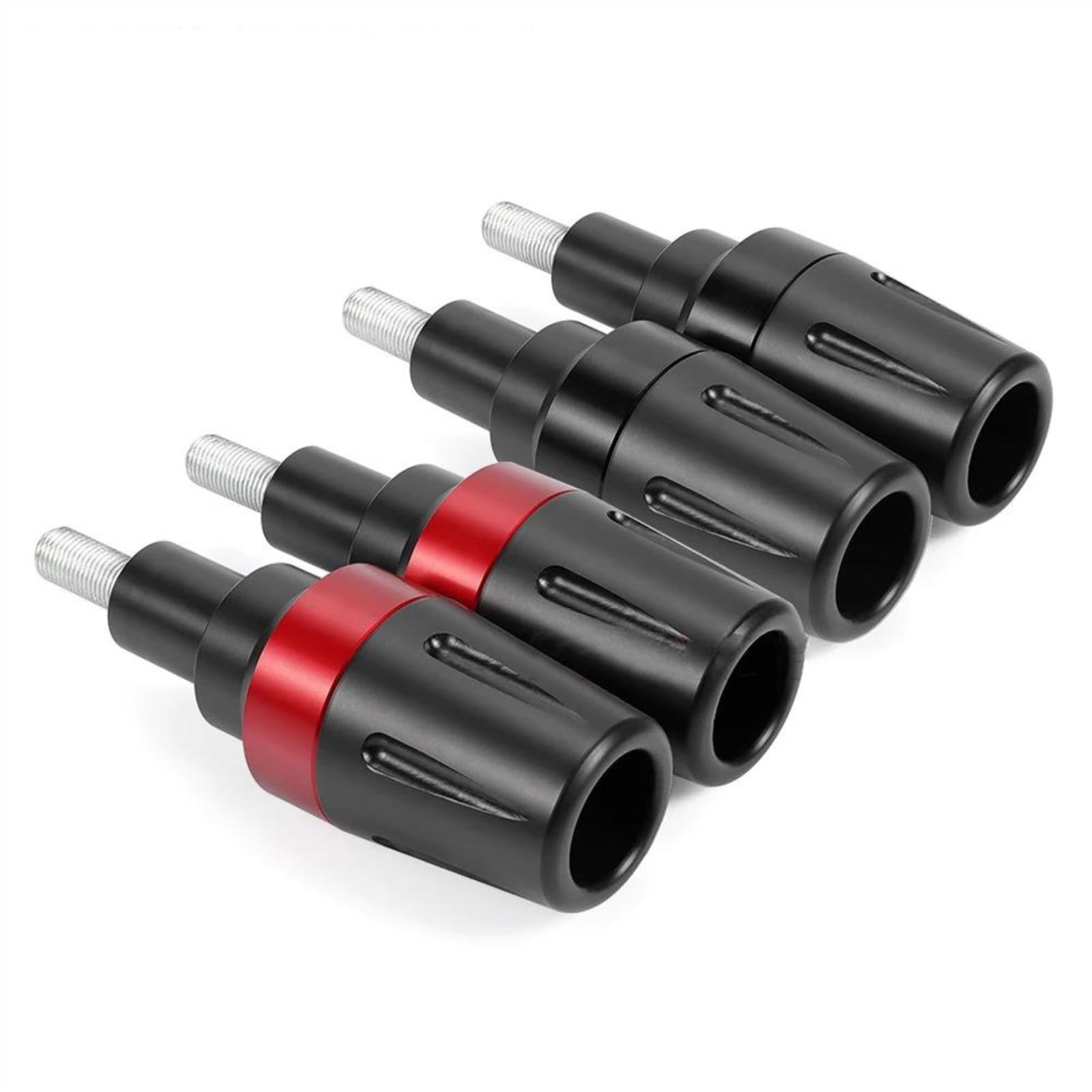 SKINII Frame Sliders Sturzschutz Für MV Für Agusta Für Brutale Für Dragster 800 800RR 800RC Rahmen Slider Crash Protector Motorrad Fallende Schutz Rahmen Motor Crash Pad Sturzpads Motorrad(Rot)